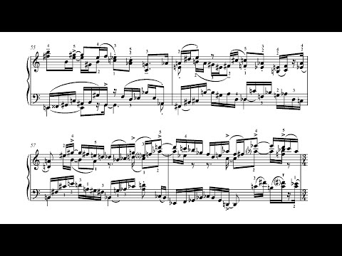 Nikolai Kapustin - Dialogue, Op. 148 (2013) [Score-Video]