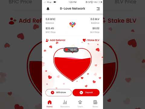 B Love Network App || New Earning App ||