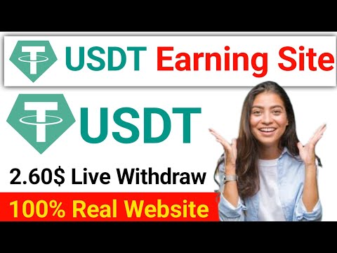 Today New USDT Investment Earning Site | USDT Mining Website | Real USDT Order Grabbing Site