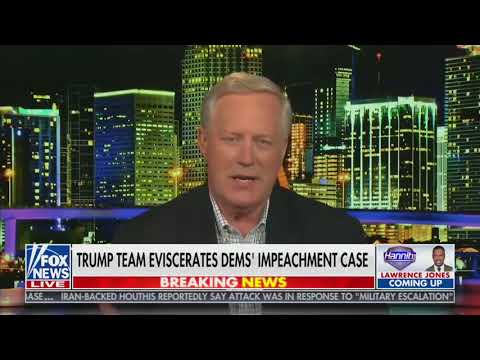 Mark Meadows on Impeachment: Democrats Tried To Twist The Facts