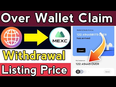 Over Protocol Claim process || Over Wallet Withdrawal live  || Over Wallet price prediction