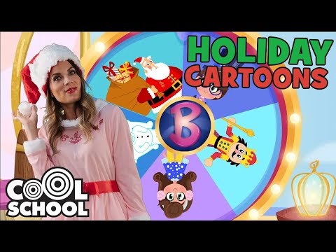 Ms. Booksy's SPIN THE WHEEL for a Holiday Cartoon Story