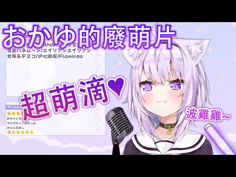 【廢萌片】波雞~ 超可愛的廢萌片啊 進來享受吧~【Hololive中文翻譯】【猫又おかゆ】