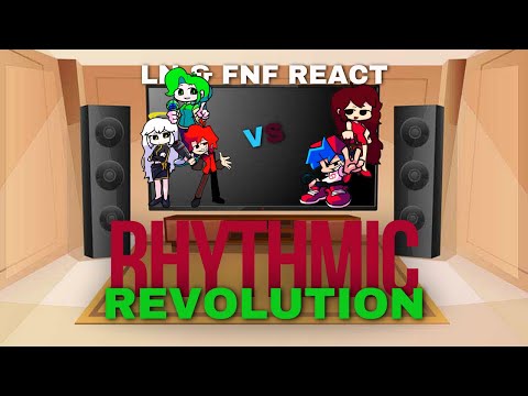 LN & FNF React - FNF Rhythmic Revolution - Human Imposter DEMO - FNF Mod