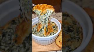 Cheesy Spinach Dip Recipe #spinachdip #recipe