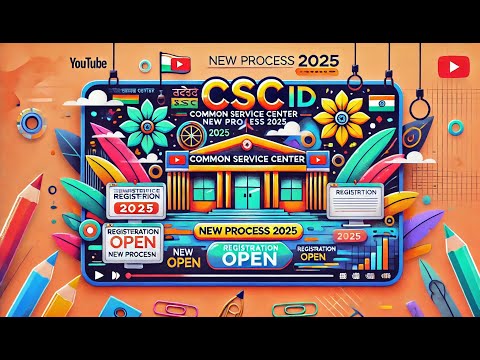 CSC ID Registration 2025 | #csc #cscvle | CSC Center Kaise Khole | CSC ID Kaise Milega | Full Guide