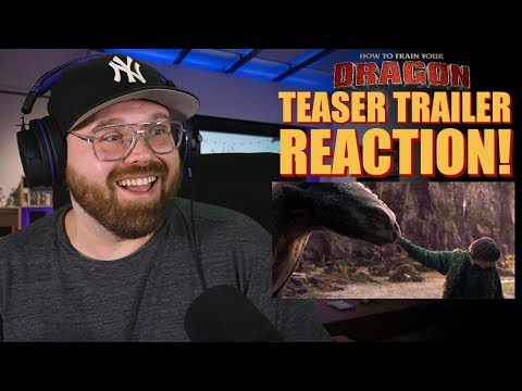 How to Train your Dragon Teaser Trailer REACTION!