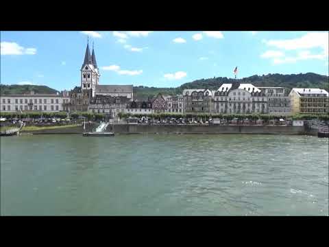 Cruising along Boppard on the Rhine