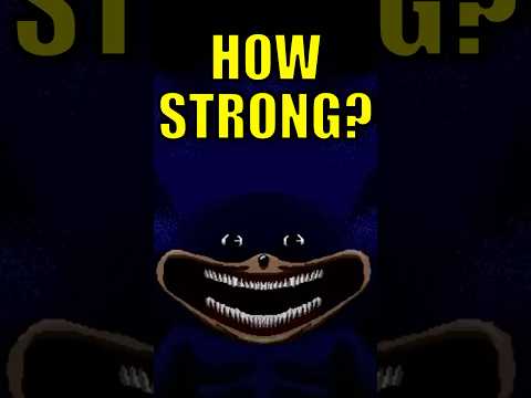 How Strong is Shin Sonic? (Sonic Tapes) #shorts #analoghorror