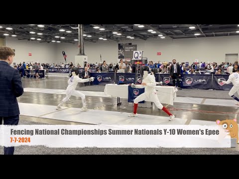 Fencing National Championships Summer Nationals Y-10 Women's Epee