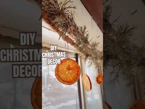 Today on the Homestead: Handmade Natural Holiday Decor | DIY Christmas Ideas #shorts