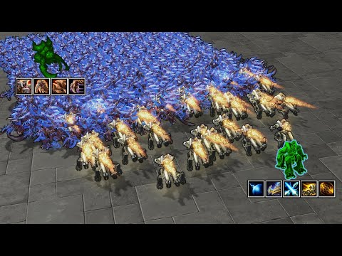 Can 30 Fenixes beat 180 Ultralisks?【Daily StarCraft Brawl】