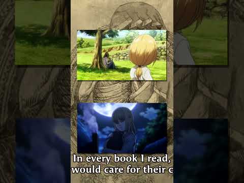 How Historia's Flashback Parallels and Mirrors Ymir's Story #attackontitan #aot #anime #shorts