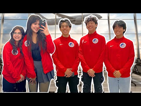 I Traveled 14 Hours With My Wushu Friends For A Competition (Day 1) | TikTok & Wushu in the Airport