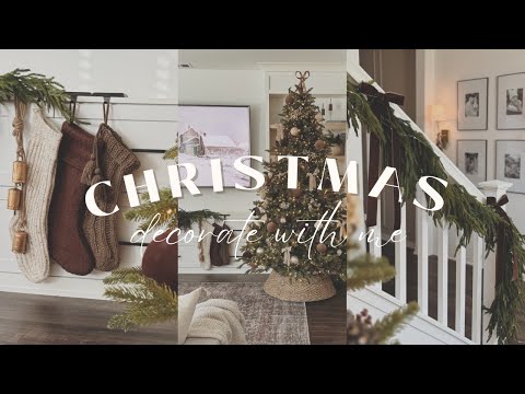 Christmas Decorate With Me 2023 || Christmas Decorating Ideas || Decorating the Tree & Living Room