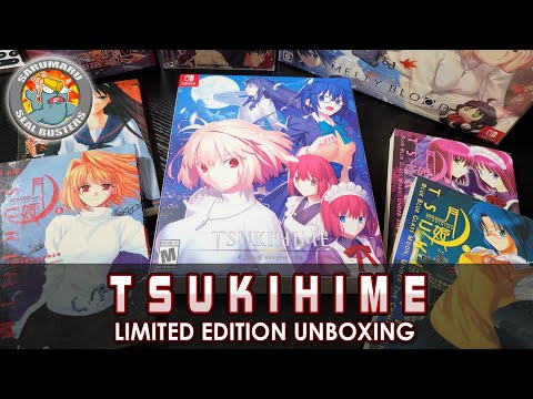 Tsukihime Limited Edition SWITCH Unbox #retrogaming #videogames #unboxing