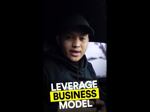 LEVERAGE BUSINESS MODEL #shorts