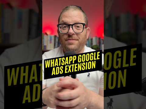 WhatsApp Extension in Google Ads