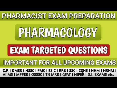 Pharmacist exam preparation | Pharmacology MCQS | AIIMS Pharmacist exam preparation