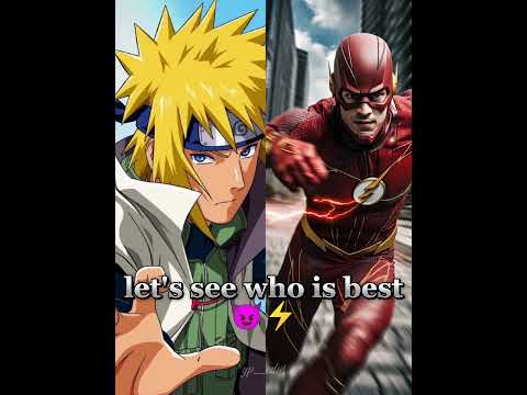 who is best 😈⚡ #yellowflash #flash #minato #flash