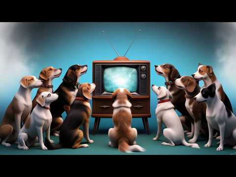 The Mystery of Dogs Watching TV – Do They Understand? 🐾📺 🌞