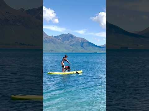 Queenstown Summer, one of the best local beaches #newzealand #queenstown #wilsonbay