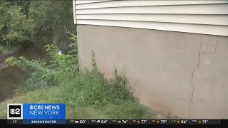 Middlesex County residents fear homes will collapse into creek