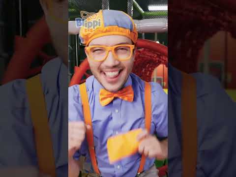 Climb and dance with Blippi !〰️  #blippi #musicvideo #dance #shorts