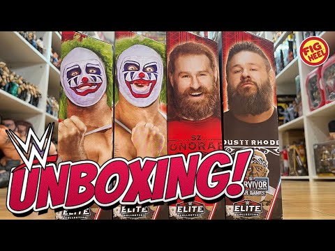 WWE Sami Zayn, Kevin Owens, Bushwhacker Butch & Luke Survivor Series Elite Unboxing!