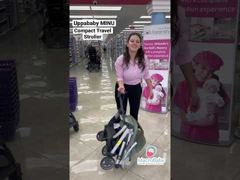 Great Lightweight, Compact Travel Stroller | Uppababy Minu | MacroBaby