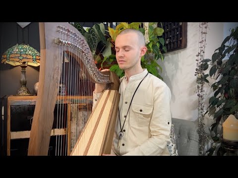 Calming Celtic Harp Meditation - Relaxing Harp Music For Peace & Tranquility 432Hz - Adult Beginner