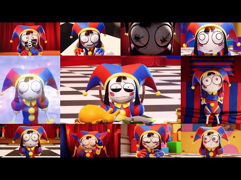 Pomni gradually losing her mind for 5 Minutes || Amazing Digital Circus Ep. 1 & 2