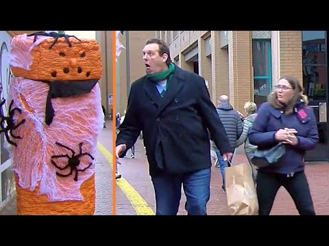 The Carrot Scares on Halloween !! Angry Carrot Prank !!