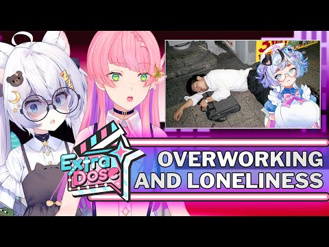 Late Night Show Debut | Overworking & Loneliness in the Gaming Space【V4Mirai | Abi Kadabura】