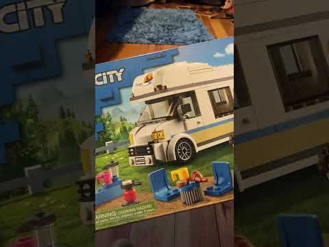 Lego city holiday camper van unboxing