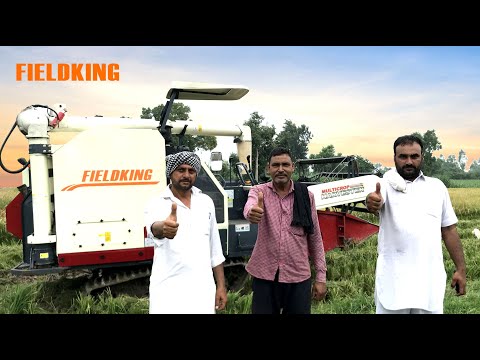 Fieldking Multi Crop Harvester - Best Combine Harvester in India