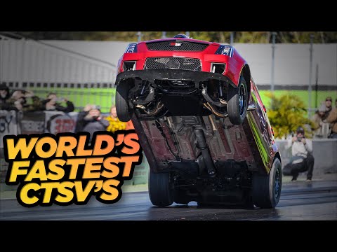 FASTEST Cadillac CTS-V EVER! (Absolutely MENTAL Wheelie)