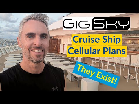 Stay Connected on Cruise Ships for LESS  - A GigSky Review: Cell Phone Data Plans for Cruise Guest