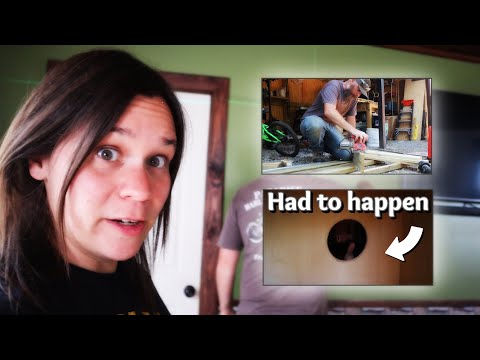 She MADE ME BUILD IT!  | Safety Concerns | DIY Shed To House Conversion