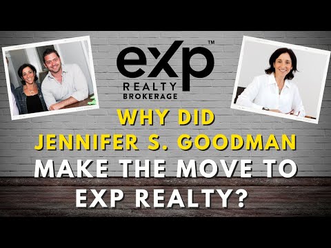 Why Jennifer S. Goodman, Real Estate Agent Joined EXP Realty!