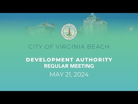 Virginia Beach Development Authority - 05/21/2024