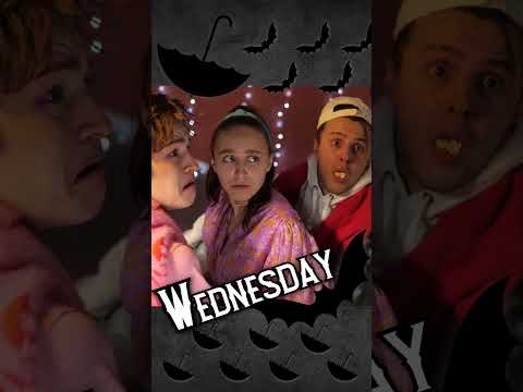 Spooky PRANKS from WEDNESDAY #shorts