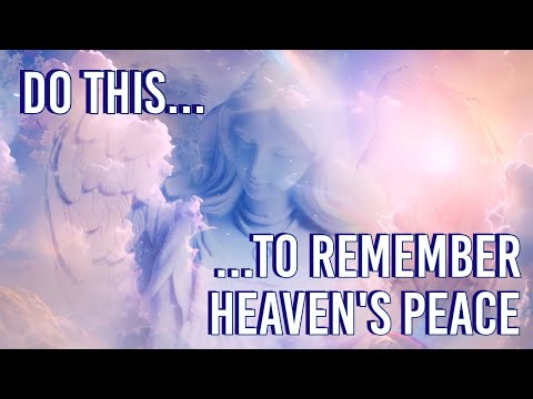 Guided Meditation for Heavenly Peace with the Angels 🕊️