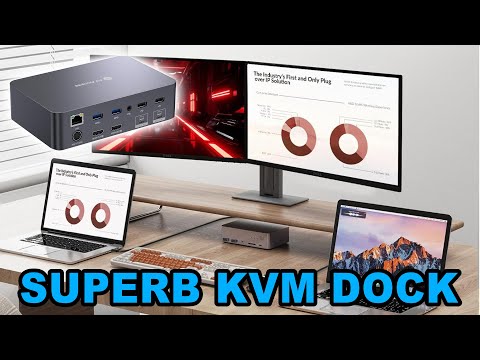 AV Access iDock C20 USB-C KVM Switch Docking Station for Dual Monitors Review