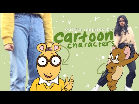 some outifts inspired by cartoon characters | meloonieee