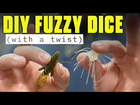 DIY FUZZY DICE! (with a twist)