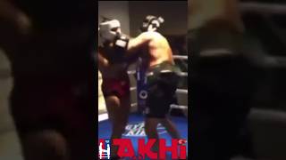 (LEAK) Tyson Fury CUT in Sparring Footage: Nasty Elbow postpones Oleksandr Usyk Fight