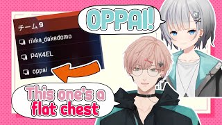 Rikka & Pakael teams up with oppai and they keep calling oppai's name【Rikka (Holostars)/Pakael】