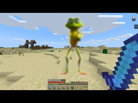 How to find GANGNAM STYLE FROG in Minecraft