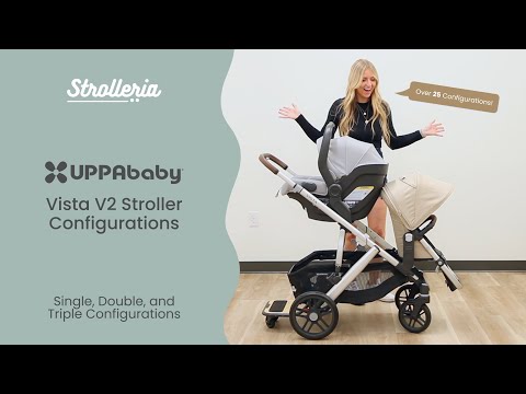 UPPAbaby Vista V2 Configurations: How to Turn the Vista into a Single, Double, and Triple Stroller